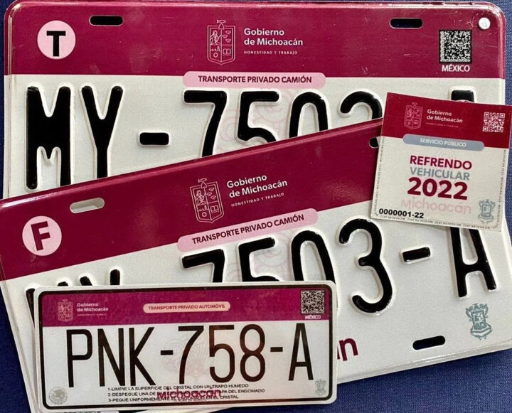 Ya puedes agendar tu cita para hacer el cambio de placas en Michoacán  