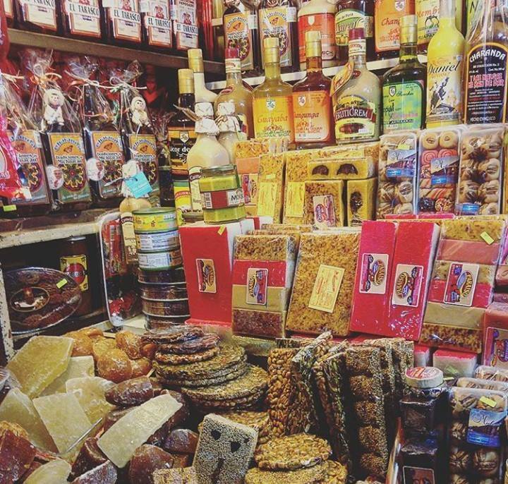 Mercado de dulces de Morelia