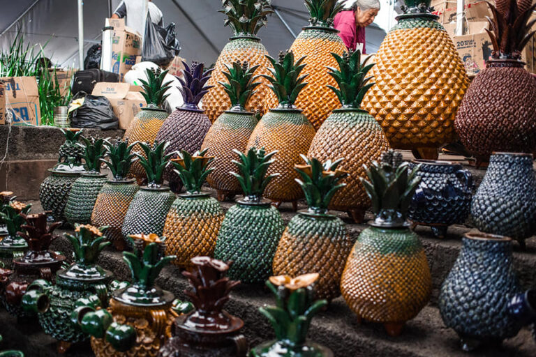 Piñas vidriadas - Michoacán