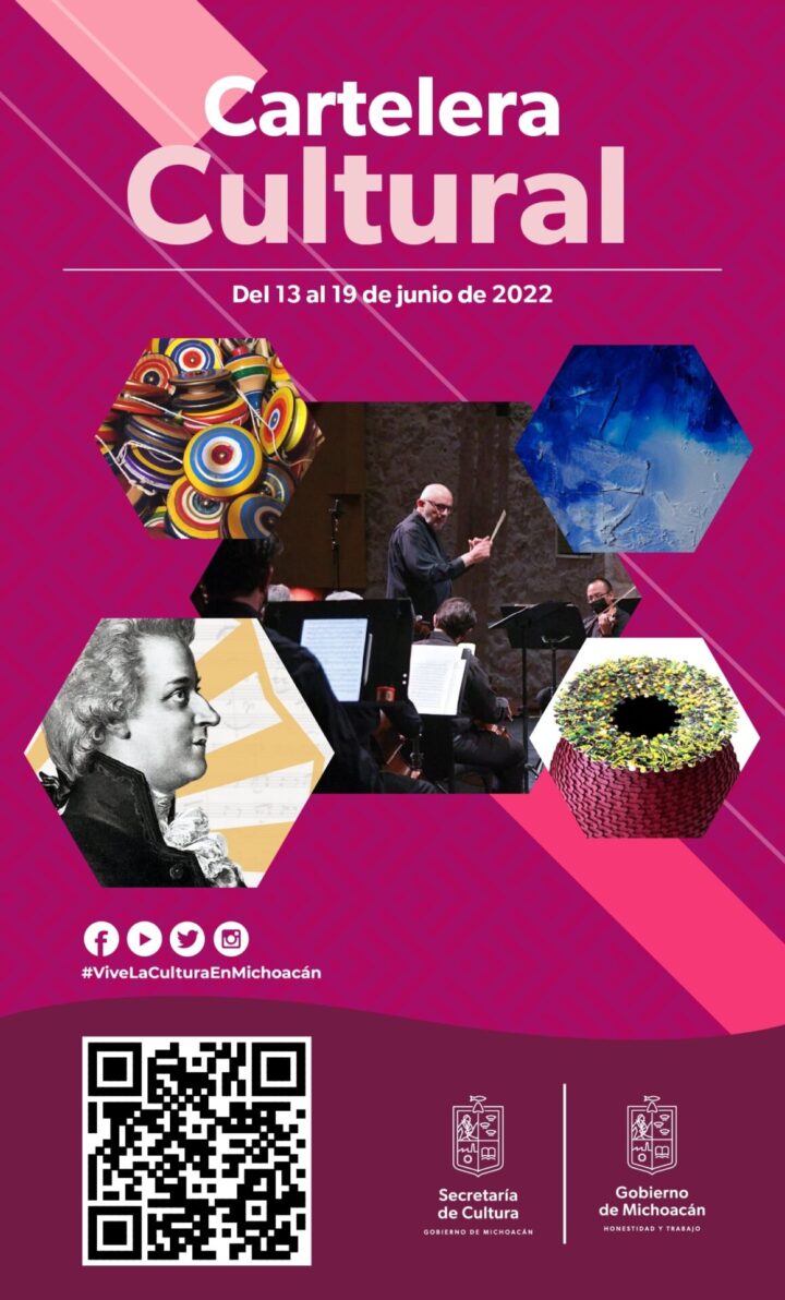 Cartelera Cultural del 13 al 19 de junio de 2022