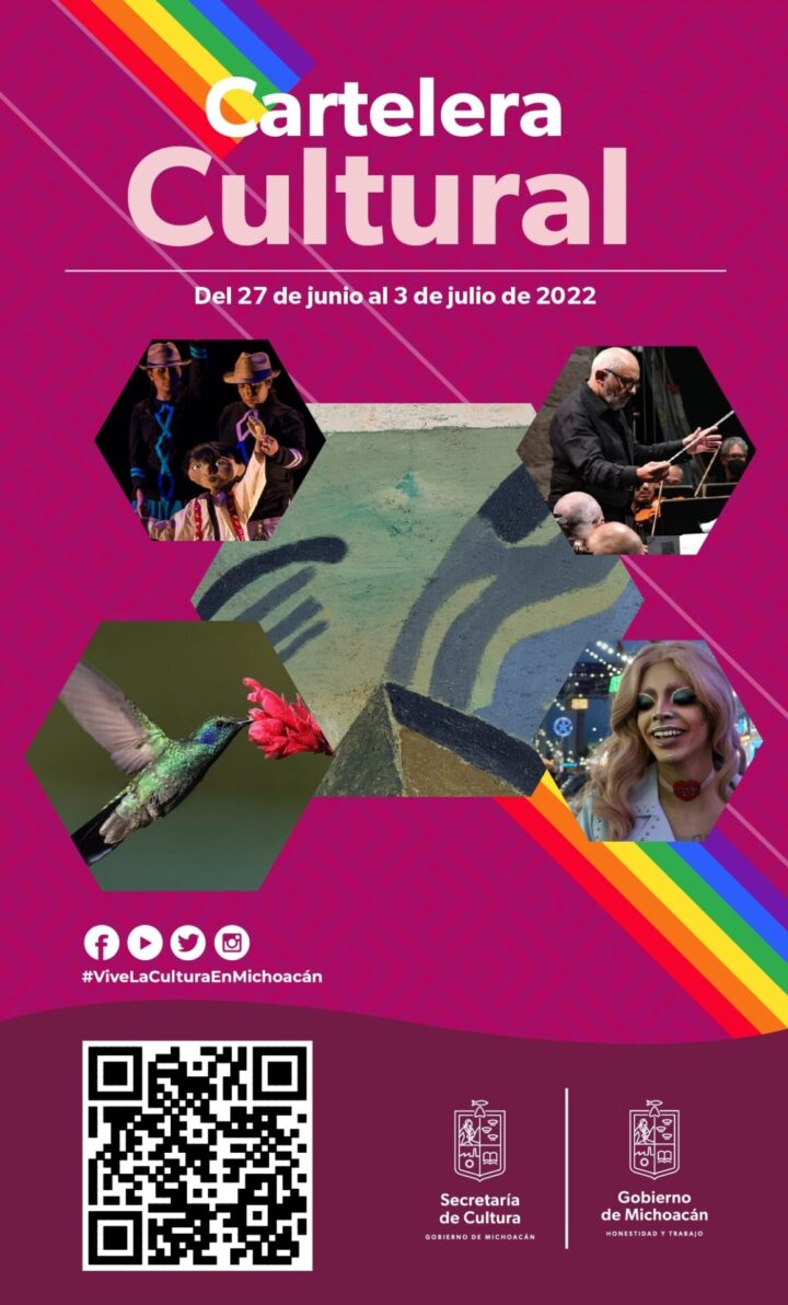 Cartelera Cultural del 27 de junio al 3 de julio de 2022