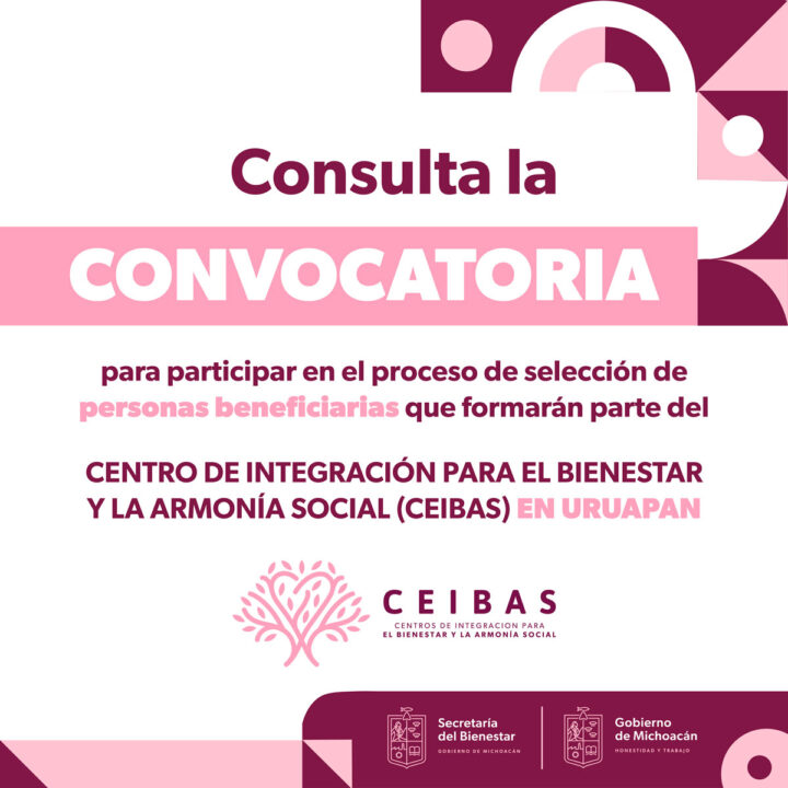 Convocatoria para participar en el Centro de Integración para el Bienestar y la Armonía Social