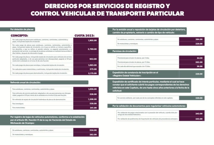 Licencia de conducir Michoacán