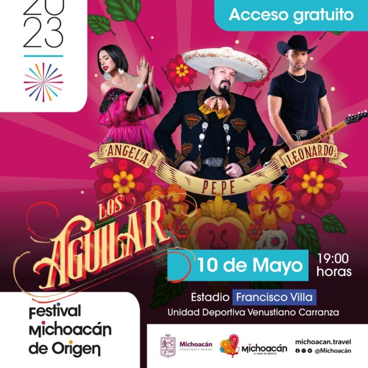 Concierto de Los Aguilar para el Día de las Madres en Morelia
